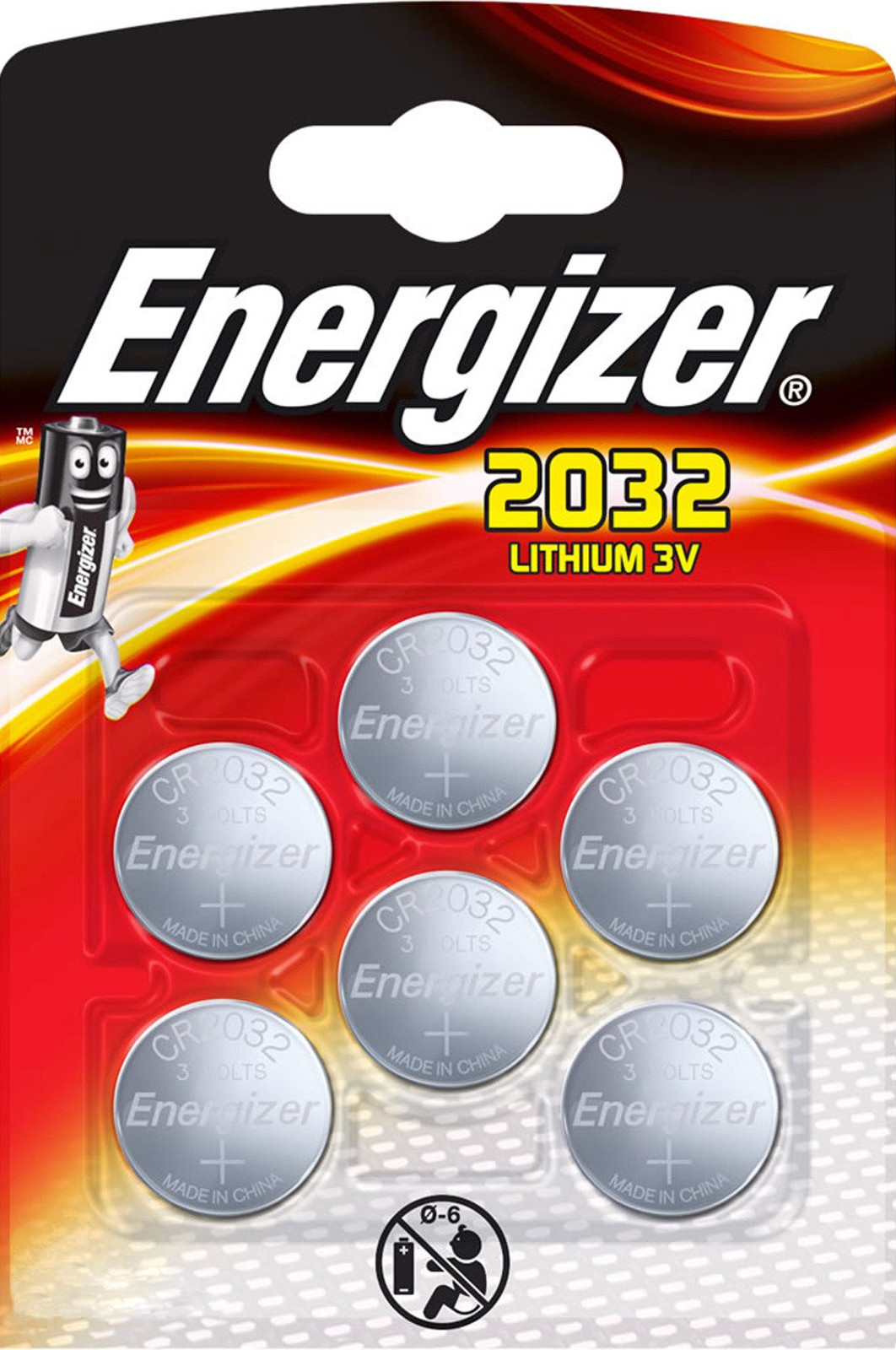 8x Energizer Alarmanlage-Batterie A23 12V 23A 639336 4x 2er Blister