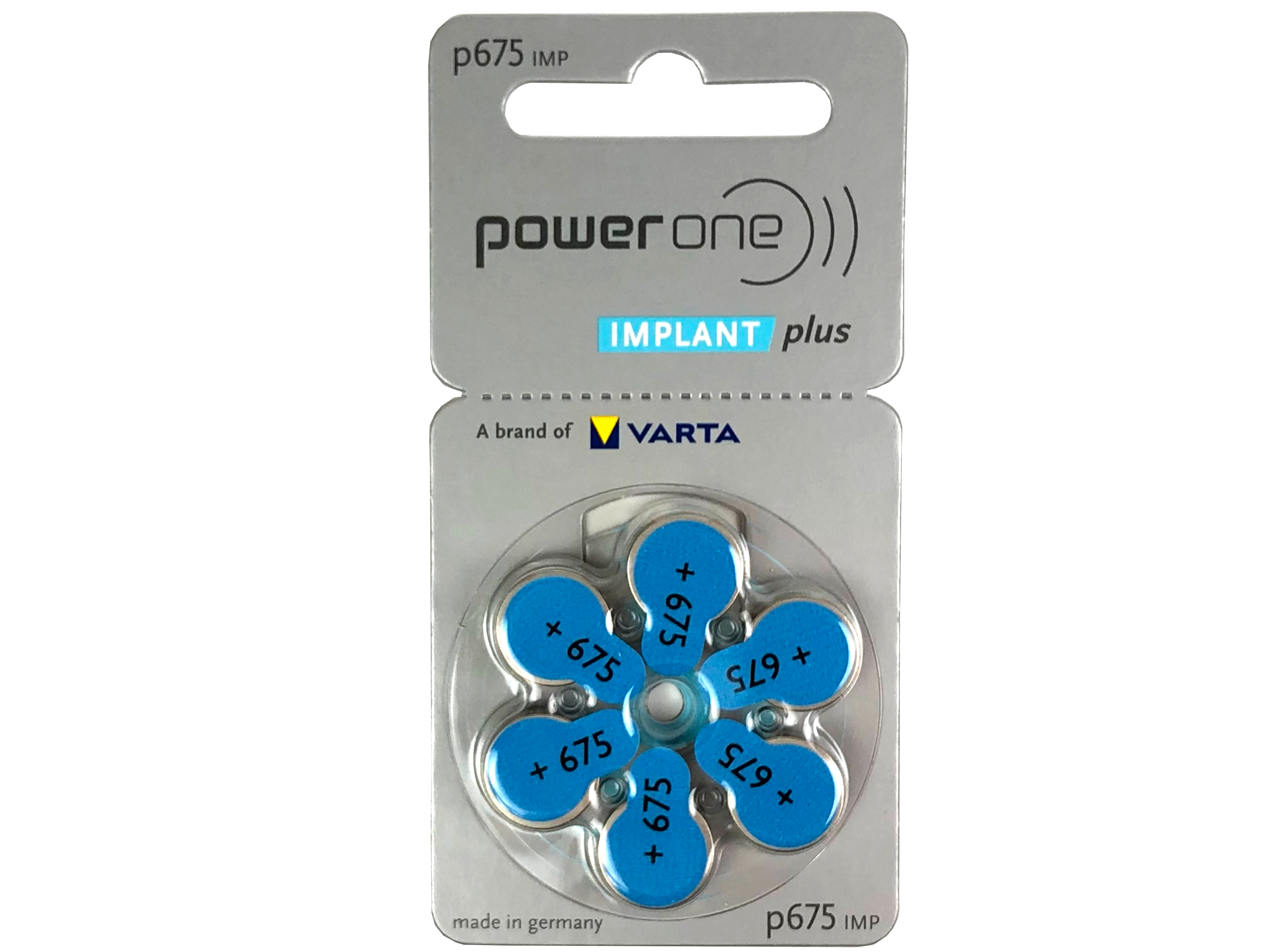 EWANTO_de__L2730__Varta_p675_5494KTwCFRllAQZqN Varta Power One Implant Plus Cochlear Hörgerätebatterien 6er Blister PR44 Blau p675