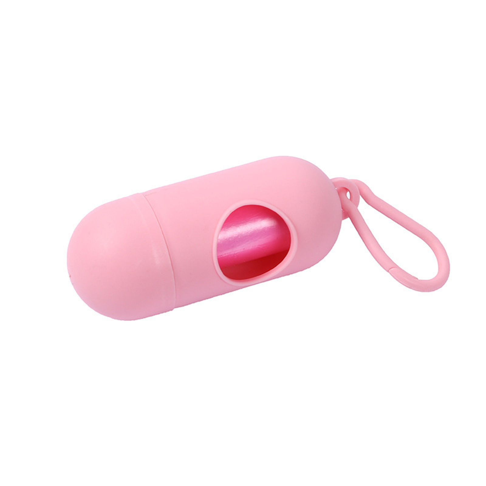 EWANTO_de__L12597__EWANTO_HA-41_6426GWH7N5R4qw3aV EWANTO Hundekotbeutel Spender Beutelspender mit Leinenclip rosa inkl. 15 Stück Hundekotbeutel Hundekotbeutelspender HA-41