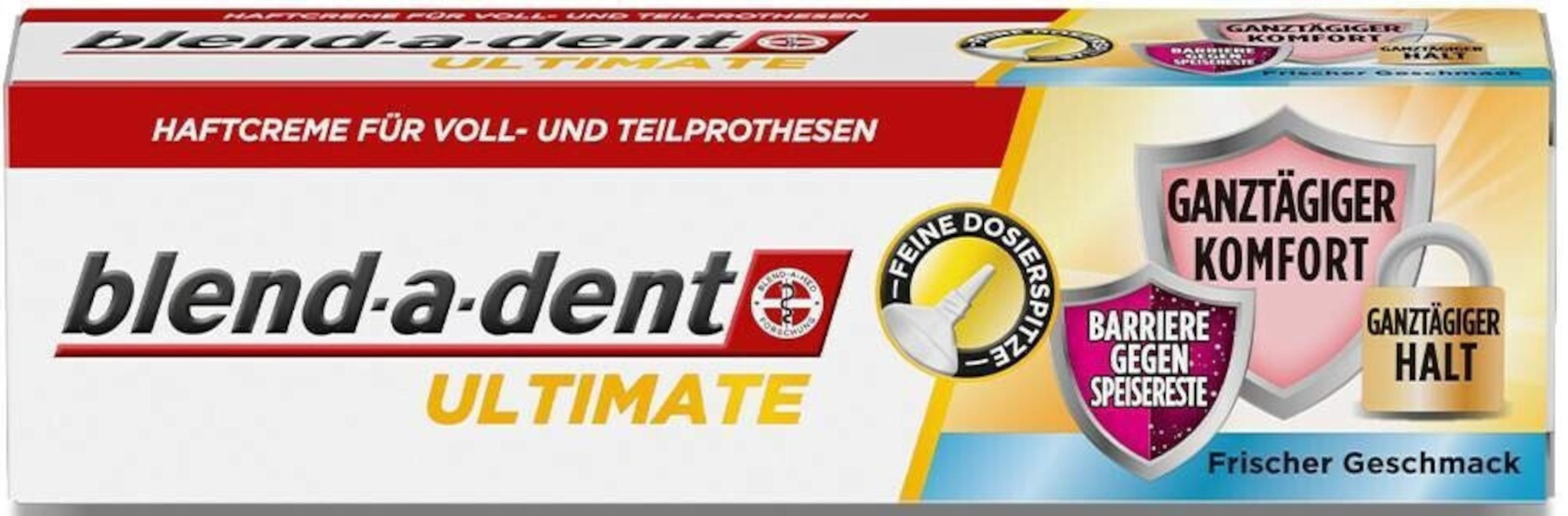 blend-a-dent Ultimate Haftcreme Ganztägiger Komfort Frischer Geschmack 619721