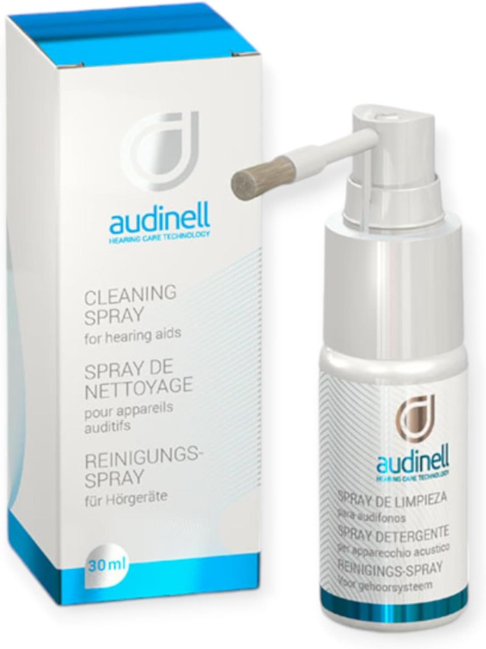 audinell 30ml  Reinigungsspray für Hörgeräte und Otoplastiken Zur Reinigung und Desinfektion NELL1 SNI030-59