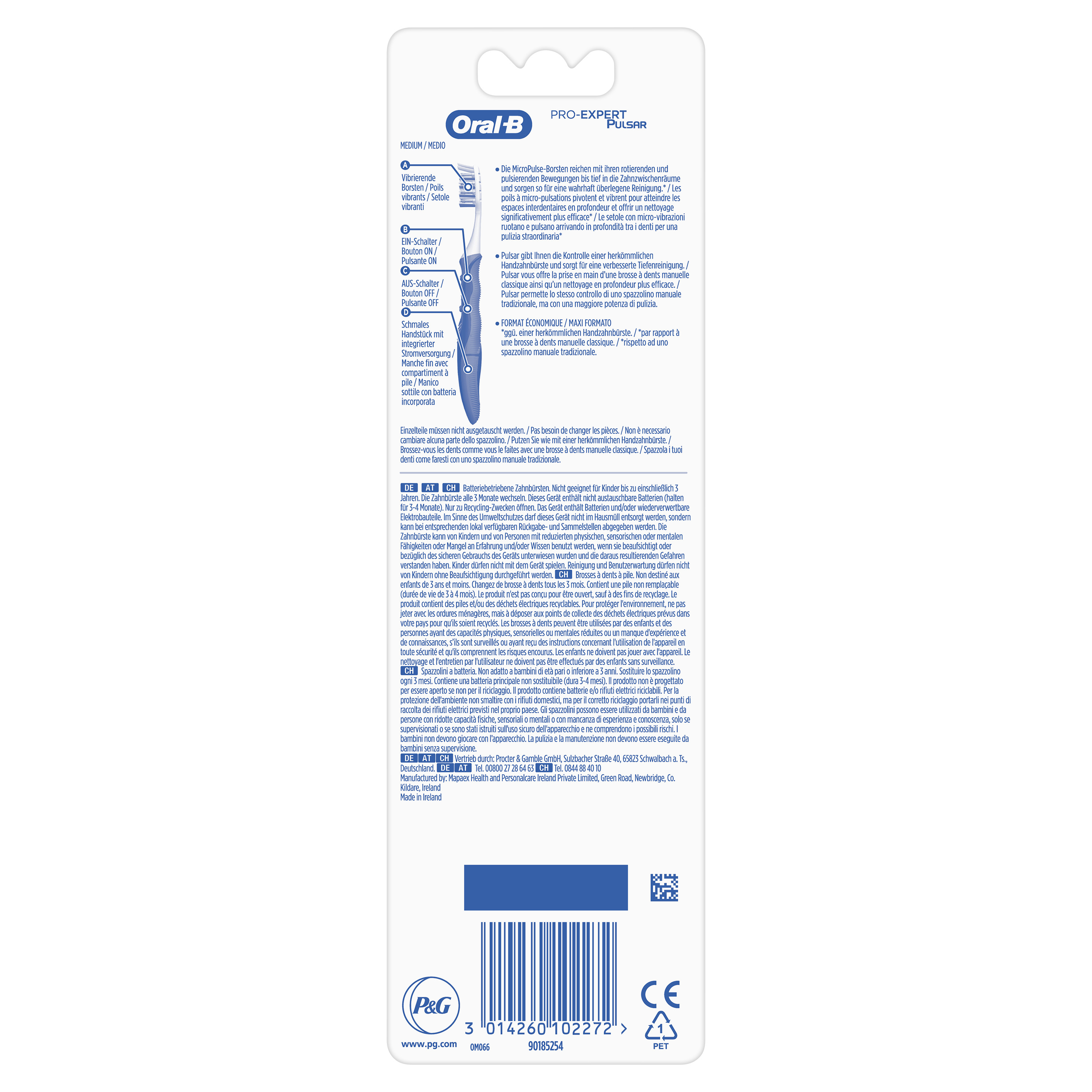 Oral B Pulsar Pro Expert Zahnb rste Vorteilspack Batteriebetriebene oral-b-pulsar-pro-expert-zahnb-rste-vorteilspack-batteriebetriebene