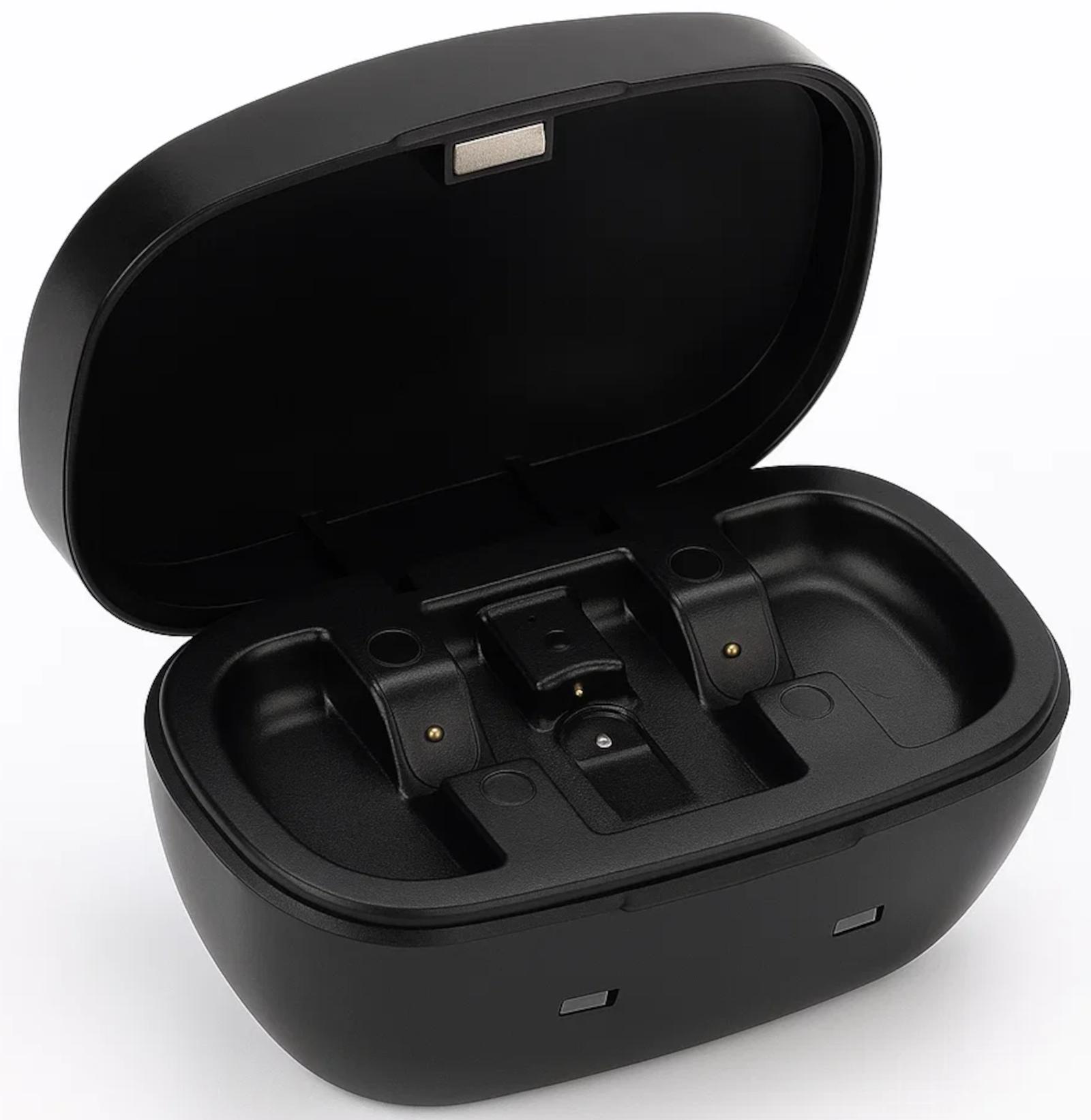 EWANTO Hörgeräteakkuladegerät A13 Kit mit 2x Akku Schwarz 02335