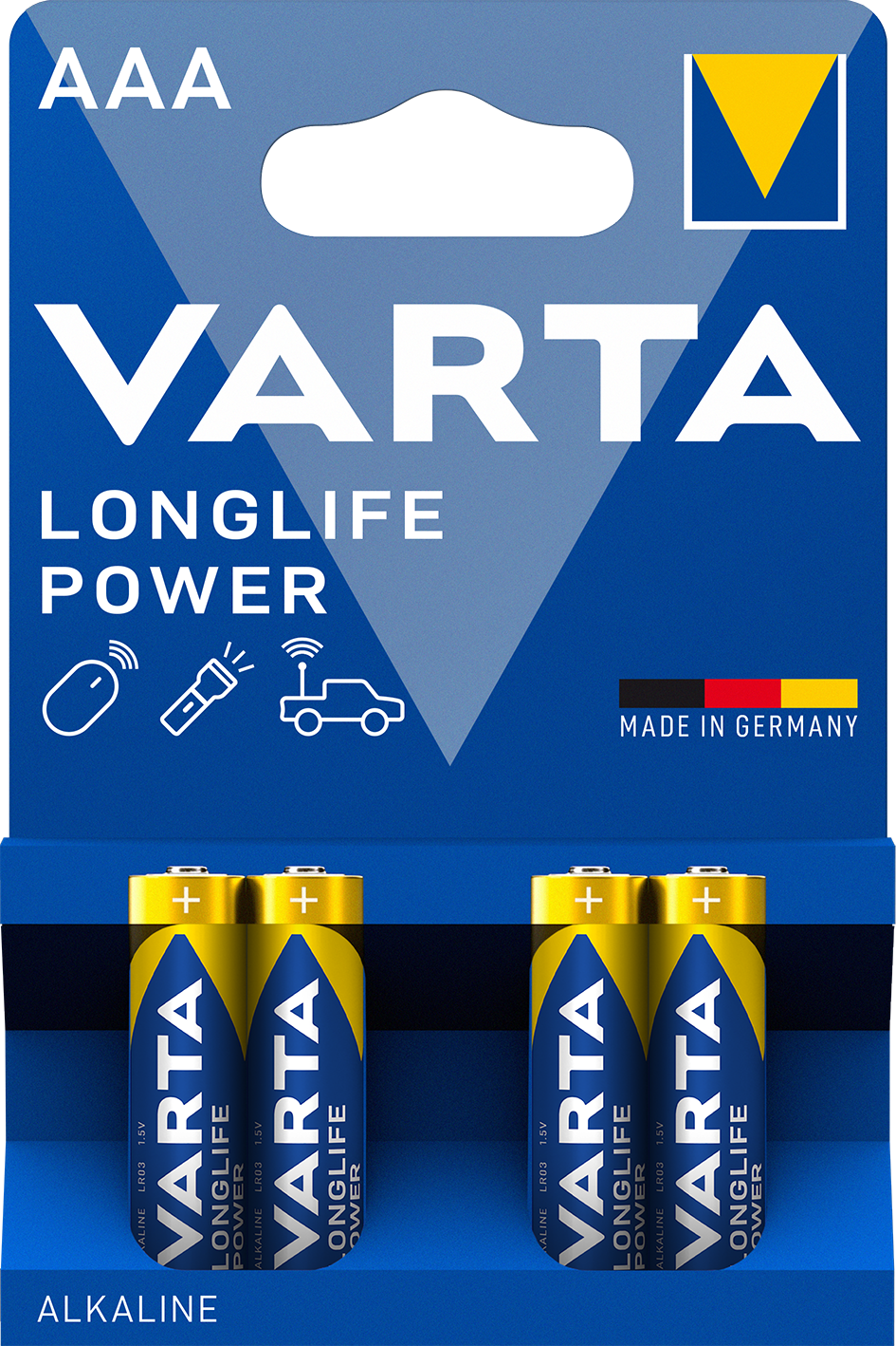EWANTO_de__L6712__Varta_4903_7363 Varta Longlife Power AAA Micro Alkaline Batterie 4er Blister ehem. High Energy 4903