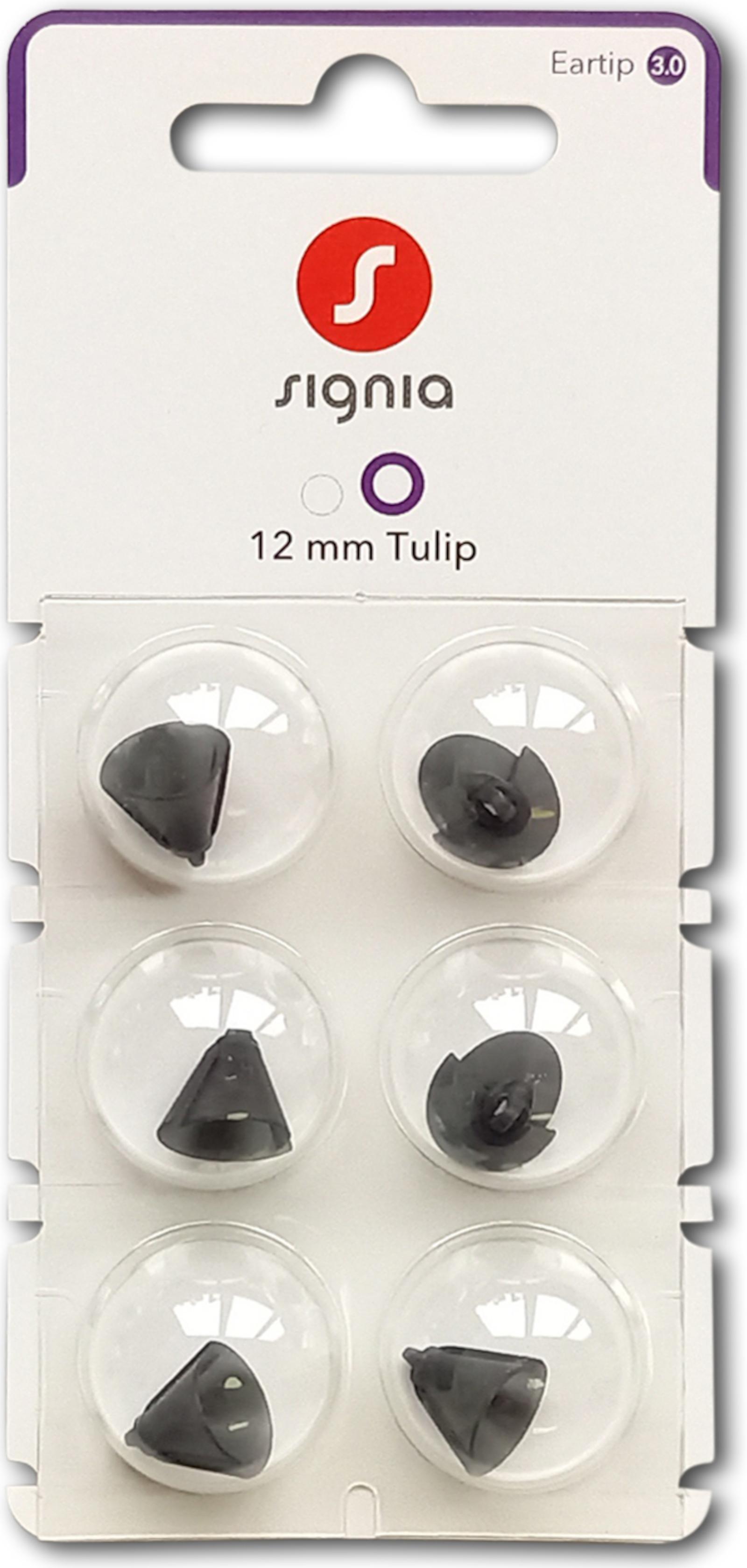 Signia Eartip 3.0 12 mm Tulip Domes 6er Blister Lila  Hörgeräteschirmchen Silikon connexx 10993683 Signia Eartip 3.0 12 mm Tulip Domes 6er Blister Lila  Hörgeräteschirmchen Silikon connexx 10993683