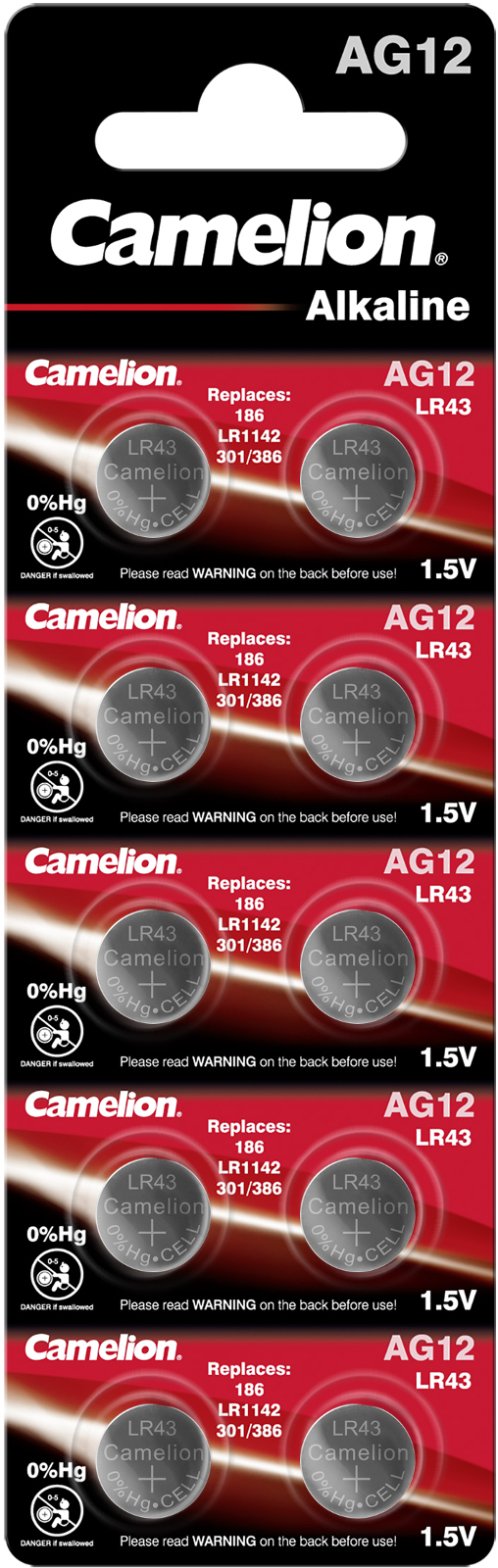 EWANTO_de__L12056__Camelion_12051012_6212Pjt3wwsw4A9y5 Camelion Alkaline Knopfzelle AG12 LR43 LR1142 386 1,5 V 10er Blister 12051012