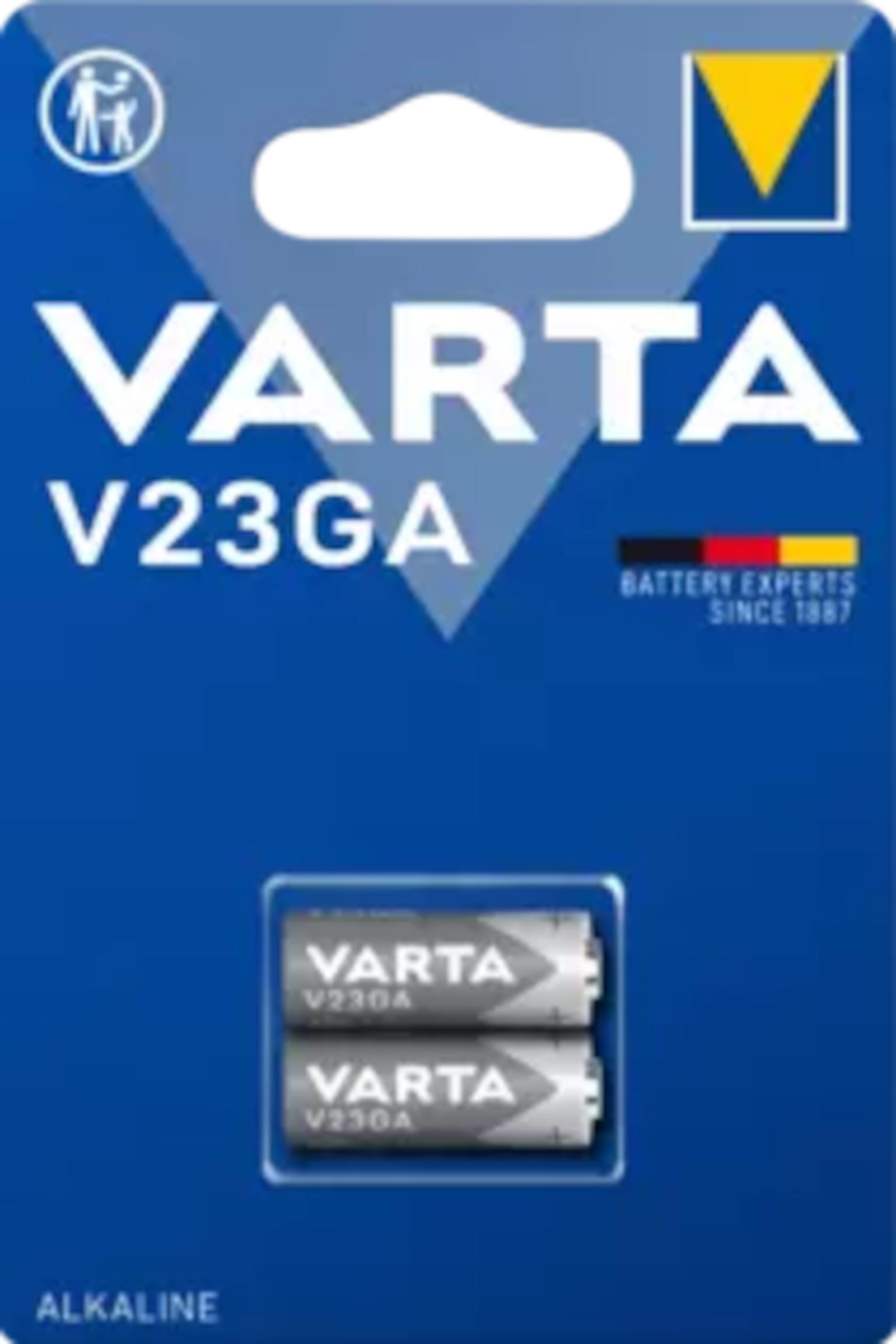 Varta 2er Blister V23GA 04223 Alkaline Special Primär Alkali Mangan 12v  für Fernbedienungen Alarmanlagen Garagentoröffner Kameras 4223