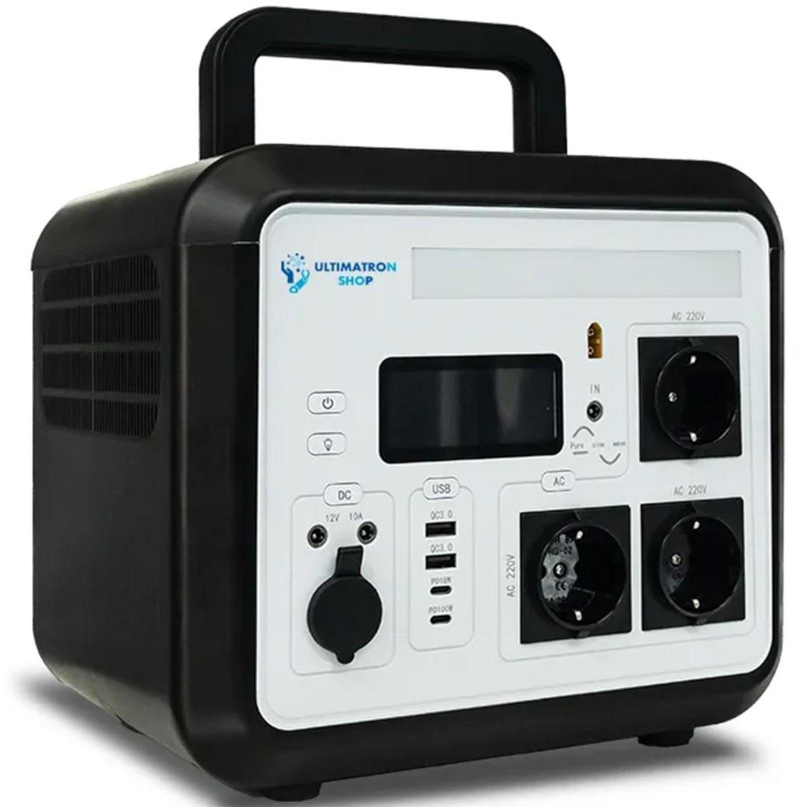 Ultimatron LFP/LifePo4 Powercube Lithiumbatterie 19.2V 1000Wh ULT-1500BXS