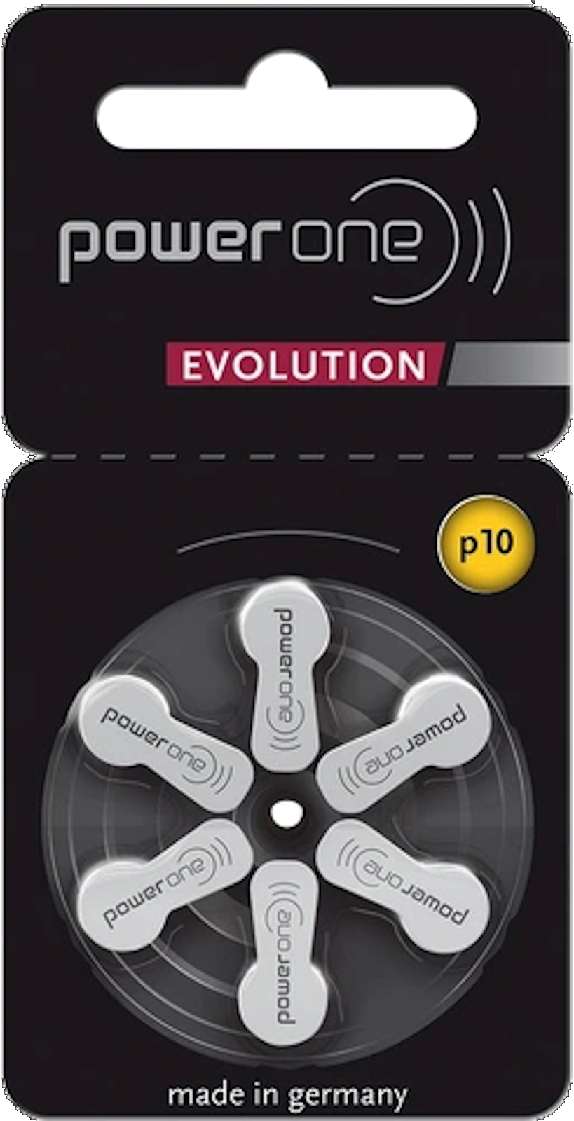 Varta Power One EVOLUTION Gr. 10 Hörgerätebatterien 1,45 V 6er Blister PR70 Gelb p10 Varta Power One EVOLUTION Gr. 10 Hörgerätebatterien 1,45 V 6er Blister PR70 Gelb p10