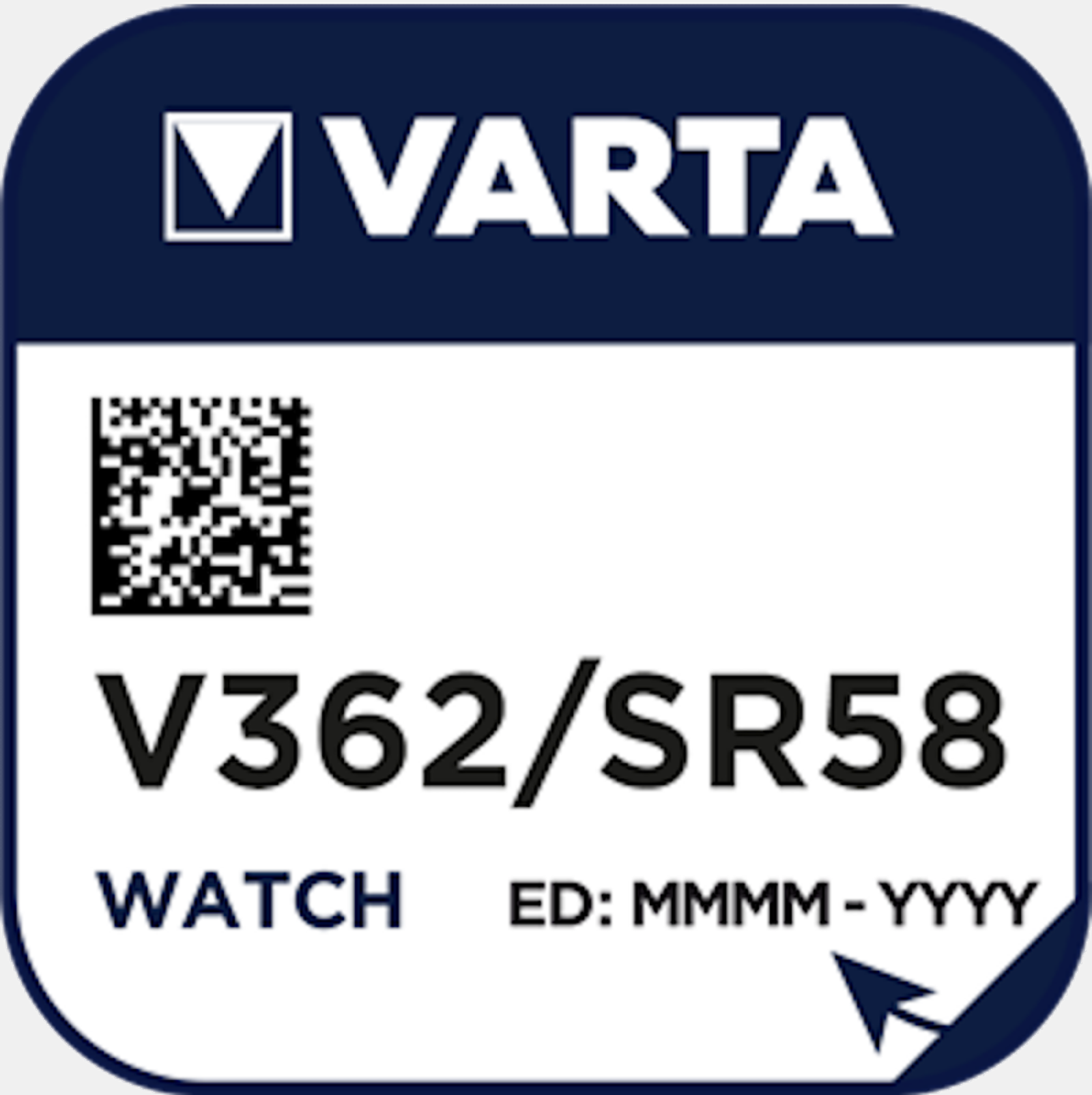 EWANTO_de__L3469__Varta_V-362_5548alnwdWcC9eiK3 Varta Watch V 362 Uhrenzelle Knopfzelle SR 721 SW V362 Silber-Oxid 21mAh 1,55 V 1er Blister V 362