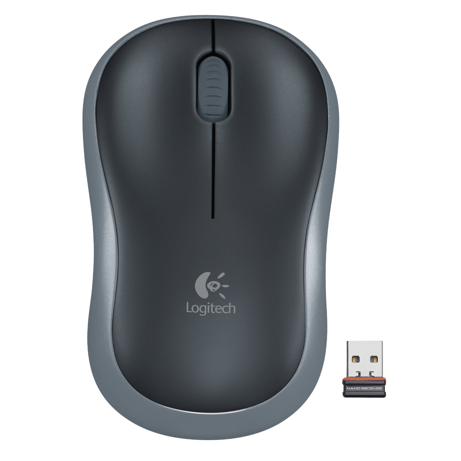 Logitech M185 Maus Swift Grey (Grau) – Retail 910-002238