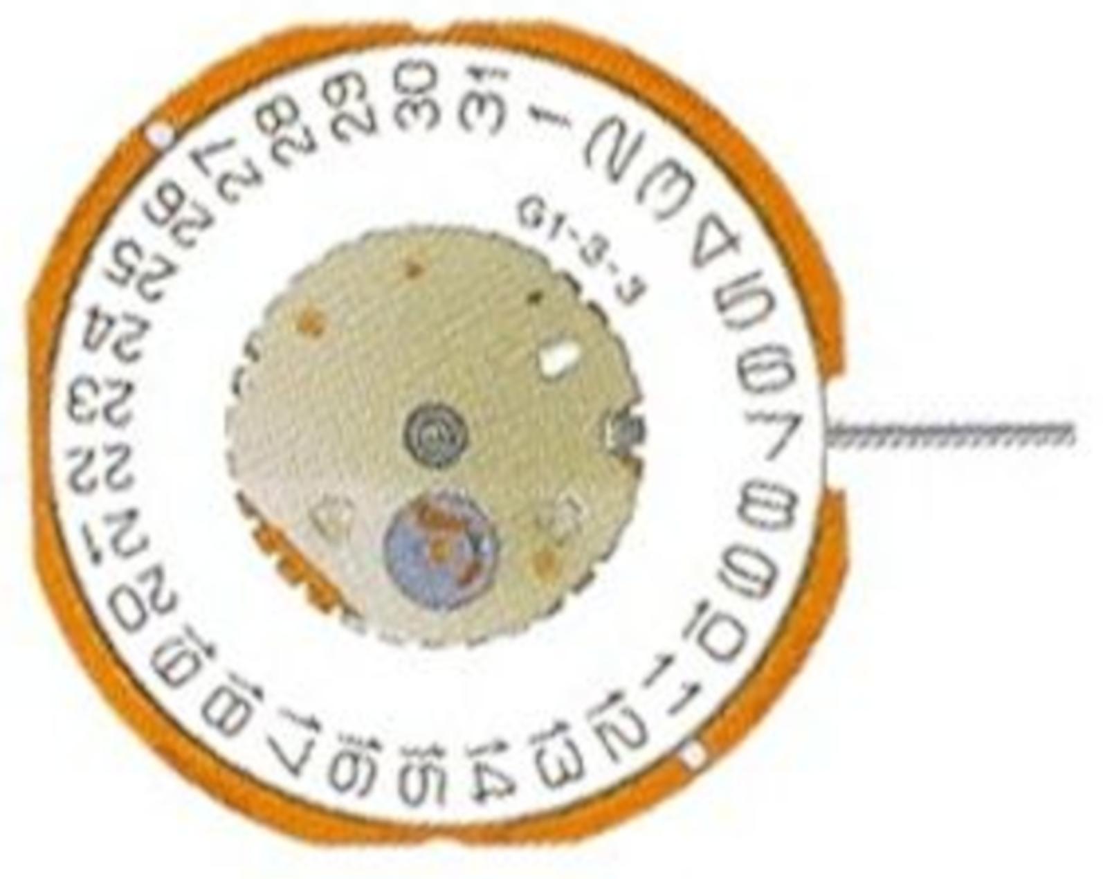 Beco Technic Shiojiri (Seiko SII) AU-Werk Miyota GM10/GM12 10 1/2 DATE3 SC Quarz (364 | SR621SW) 710780