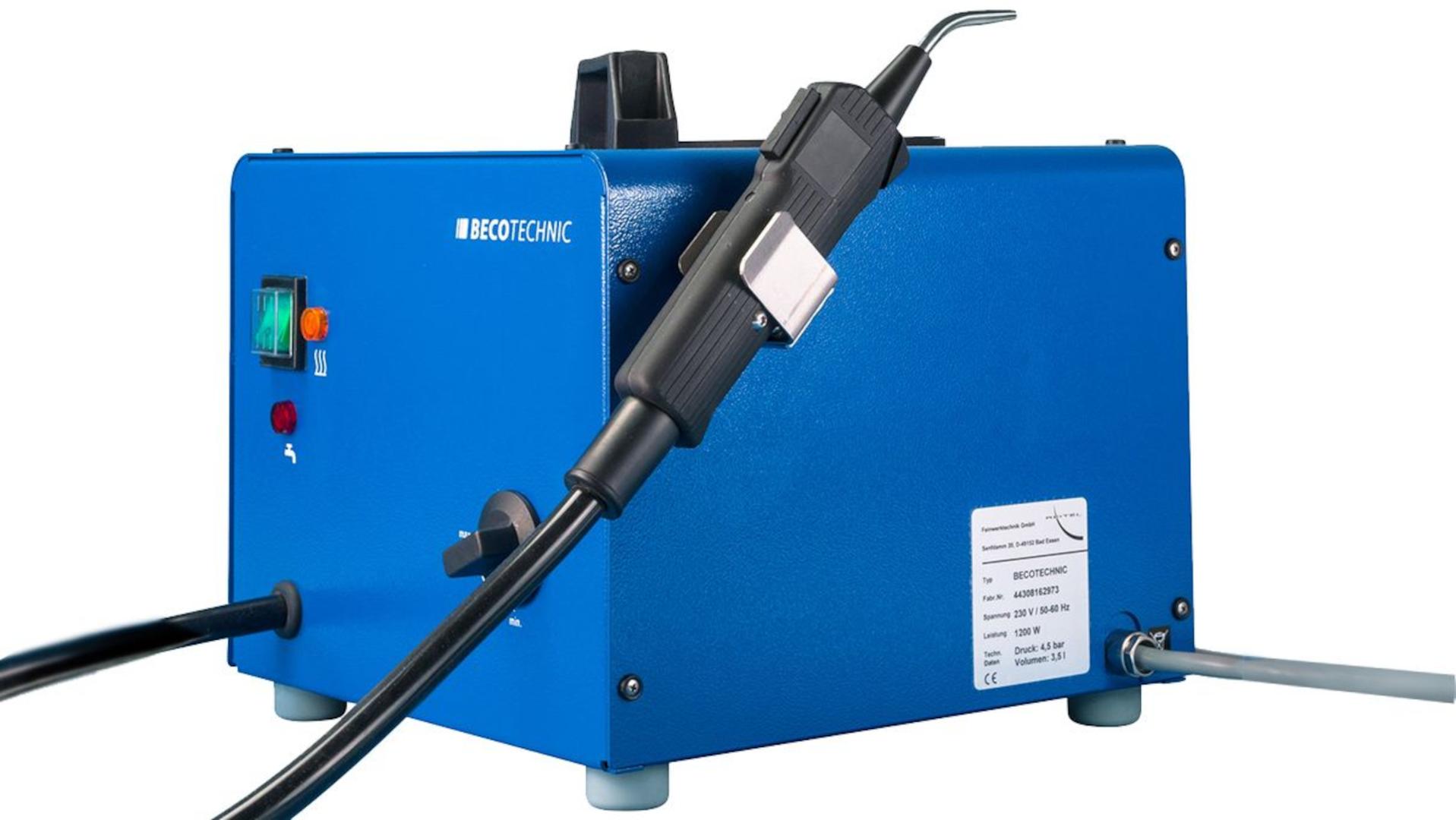 Beco Technic Dampfstrahlgerät mit Trockendampf 3,5 Liter 4 bar 313520