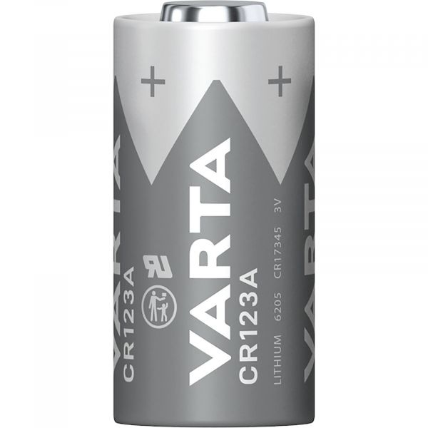 Varta Zelle CR123A 3V Lithium 1430 mAh VCR123A Bulk 6205