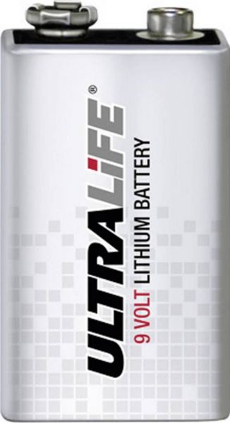 Ultralife Lithium E-Block 9V 1200 mAH lose Bulk U9VL-J-P