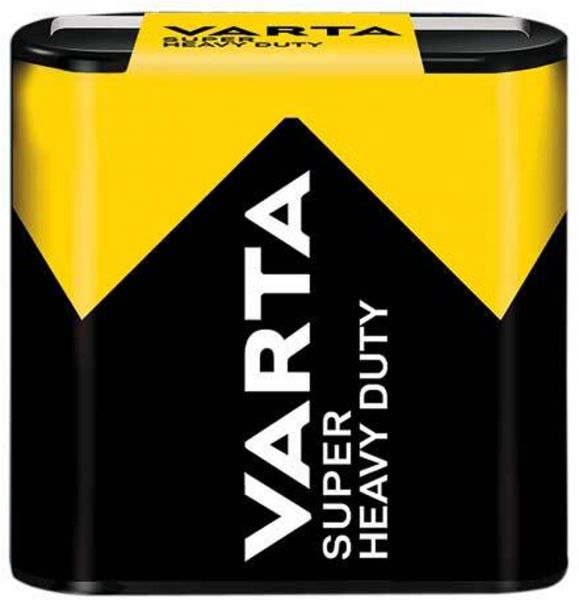 Varta Superlife Zink-Kohle Flachbatterie Super Heavy Duty 3R12 4,5 V bulk 2012