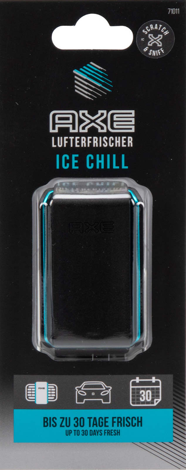AXE 060805 Lufterfrischer für die Auto Lüftung Sorte Ice Chill Car Vent Air  Freshener