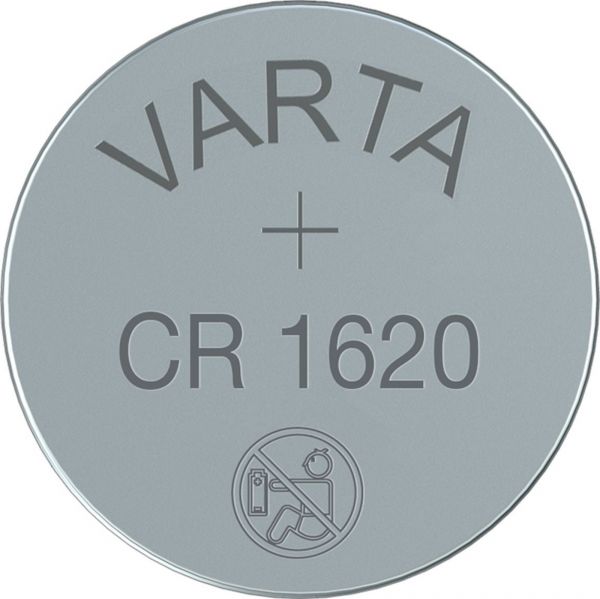 Varta 10x CR1620 3V Batterie Lithium Knopfzelle 6620 Bulk VCR1620