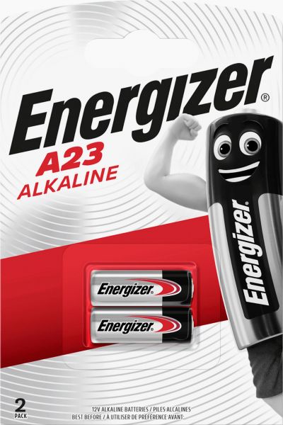 Energizer 2x x2er Blister Alarmanlage-Batterie A23 12V 23A 639336