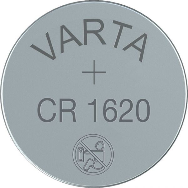 Varta 2x CR1620 3V Batterie Lithium Knopfzelle 6620 Bulk VCR1620