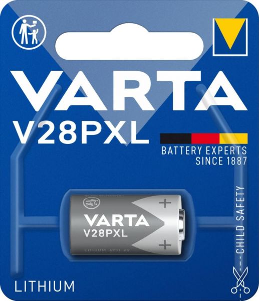 Varta V28PXL LITHIUM 6V 1er Blister 6231 PX28 V6231 V28PXL2CR11108