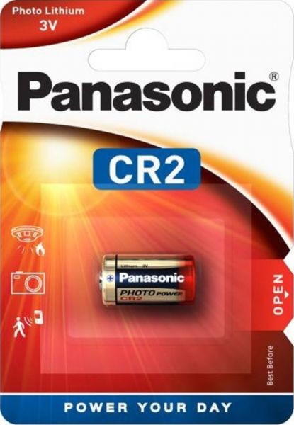 Panasonic 100x Lithium Power Fotobatterie CR2 3V CR-2L