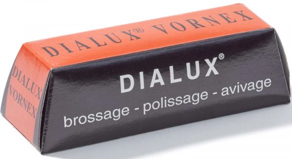 Osborn 100x Dialux Polierpaste Vornex ca. 140 g Stange Vorpolieren für alle eisenhaltigen Metalle und zum entfernen von Kratzern und Streifen