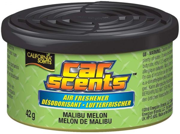 California Scents Lufterfrischer Duftdose Car Scents Geruchsorte Malibu Melon Air Freshener CSCS12030D1 151892