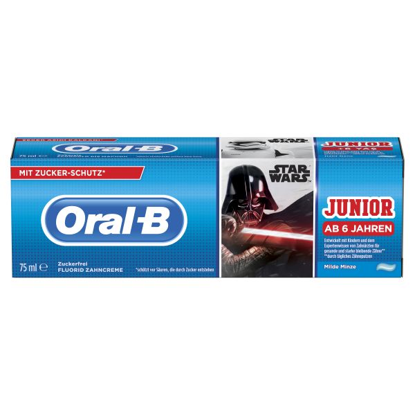 Oral-B Junior-Zahnpasta Star Wars Edition, 75ml
