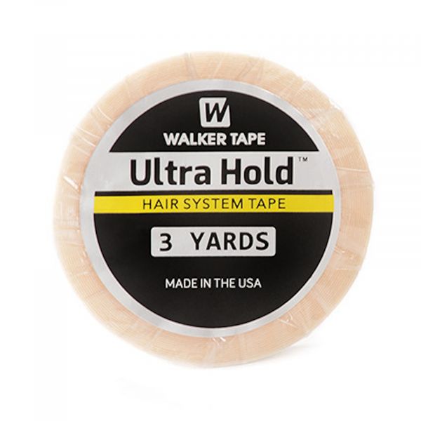 EWANTO 100x Haarsystem Klebeband Ultra Hold 275 cm x 8 mm Walker Tape Ultra Hold für Perücken, Haarsysteme, Haarteile, Toupets und Extensions HH-25