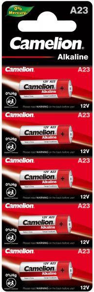 Camelion Alkaline Batterien A23 V23GA MN21 E23A 12 V 5er Blister LR23A 8LR932 11050523