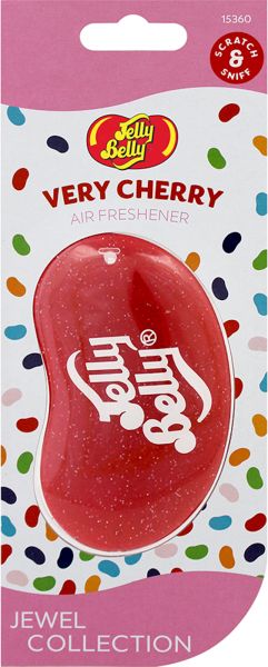 Jelly Belly Lufterfrischer für das Auto Geruch Very Cherry 18g Jewel Collection Air Freshener for Cars 15360MTS - SH/131020