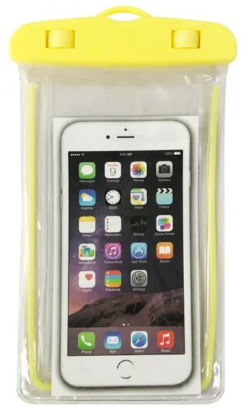 EWANTO Smartphone Hülle, wassergeschützt, kompatibel mit iPhone 14 13 12 11 Pro XS XR X Samsung A33 A22 6,8 Zoll, Handy Tasche Case, Gelb WHG-01