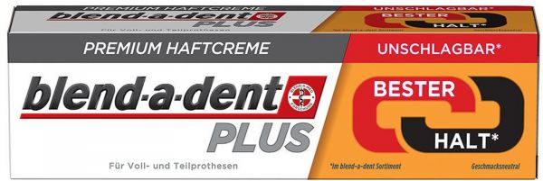 blend-a-dent Plus Premium Haftcreme Bester Halt unschlagbarer Halt 40 g