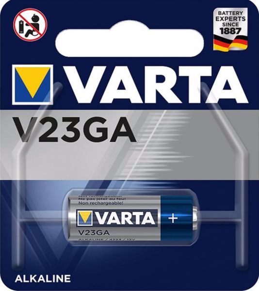 Varta 100x V23GA 12V Alkaline 1er Blister 8LR932 Fotobatterie A23 4223