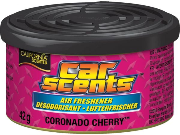 California Scents Lufterfrischer Duftdose Car Scents Geruchsorte Coronado Cherry Strawberry Air Freshener CCS007-12D1 156812