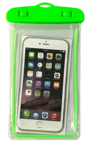 EWANTO Smartphone Hülle, wassergeschützt, kompatibel mit iPhone 14 13 12 11 Pro XS XR X Samsung A33 A22 6,8 Zoll, Handy Tasche Case, Grün WHGR-01