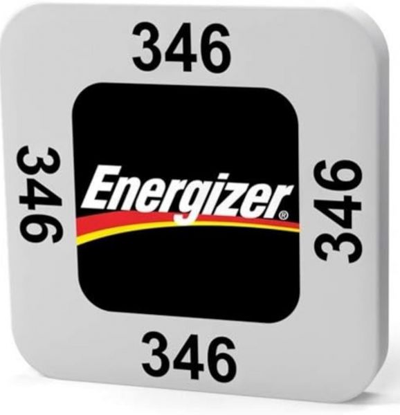 Energizer Uhrenbatterie 346 SR712SW in E301537703 1er-Miniblister Silberoxidbatterie Uhren E301537703