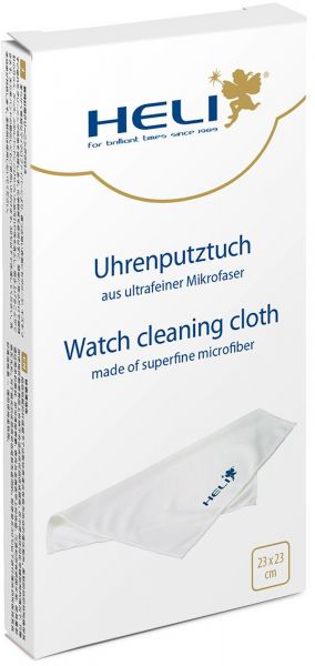 Heli Uhrenputztuch aus Mikrofaser waschbar watch cleaning cloth 113027