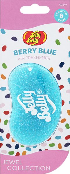 Jelly Belly Lufterfrischer für das Auto Geruch Berry Blue 18g Jewel Collection Air Freshener for Cars 15362MTS - SH/131020