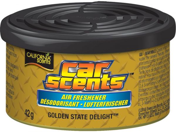 California Scents Lufterfrischer Duftdose Car Scents Geruchsorte Golden State Delight Air Freshener CCS-029-EU 146938