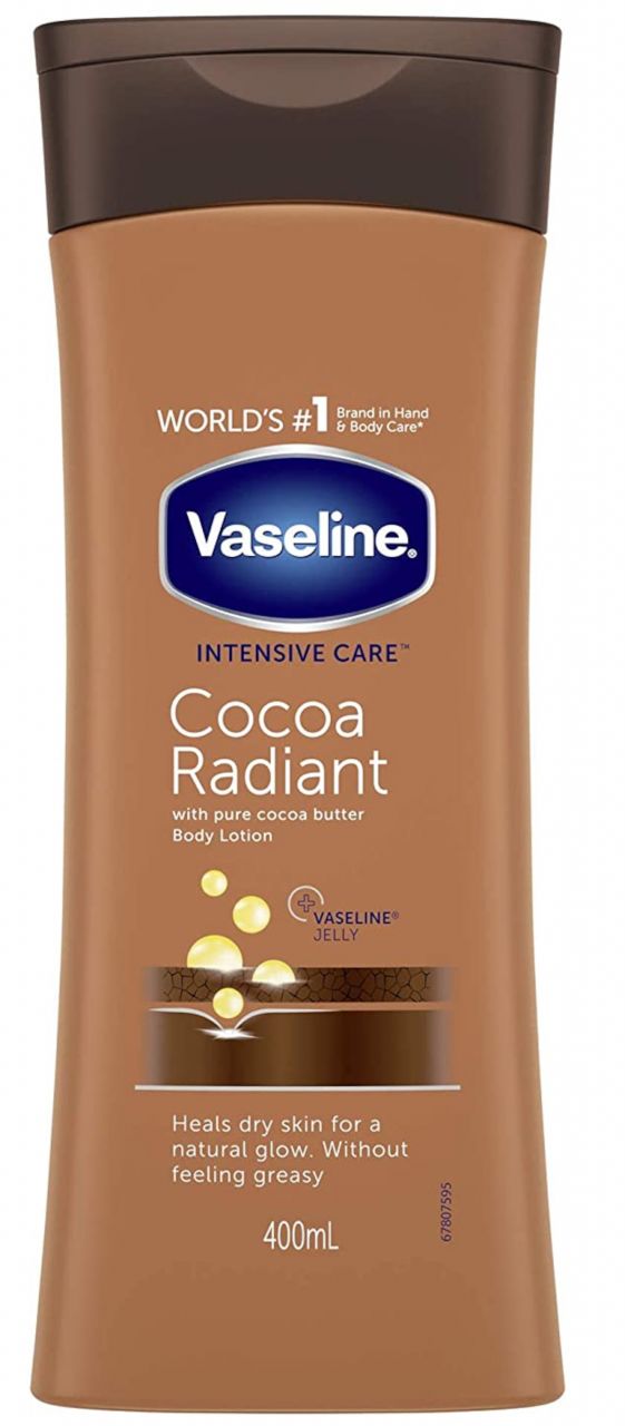 Vasenol 100x Vaseline Lotion Cocoa Radiant INTENSIVE CARE 400 ml