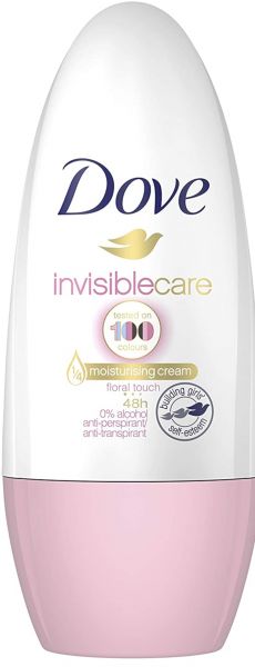 Dove 2x Invisible Care Anti Transpirant Deo Roll On 50 ml