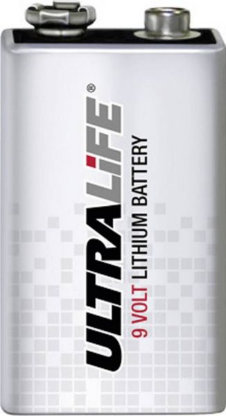 Ultralife 2x Lithium E-Block 9V 1200 mAH lose Bulk U9VL-J-P