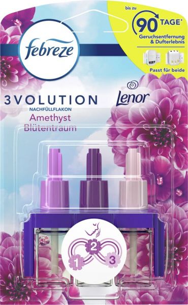 Febreze Duftstecker 3Volution Nachfüllpack Amethyst Blütentraum