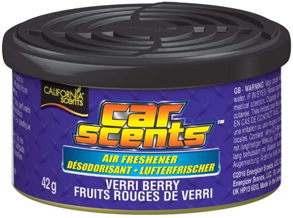 California Scents Lufterfrischer Duftdose Car Scents Geruchsorte Verri Berry Air Freshener CSCS12065D1 151960