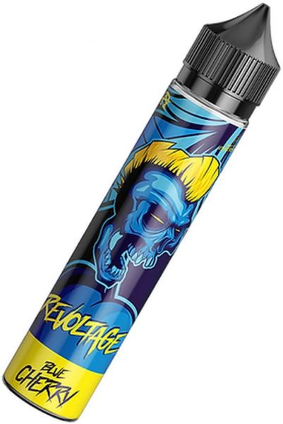 REVOLTAGE 10x 15ml Blue Cherry Aroma (LongFill) für 75ml Liquid Frische Vape Vaporizer E-Zigarette e-zigi eLiquid Aroma REVOL008