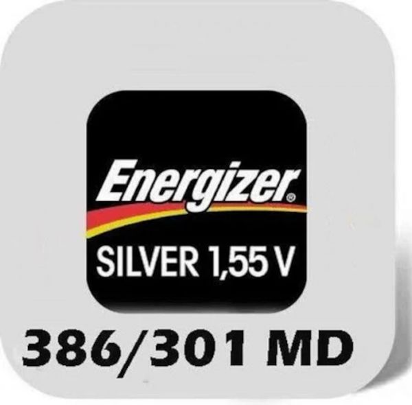 Energizer Spezialbatterie 386 Uhren-Batterie SR43 SR1142SW - Miniblister E001094706 E001094706