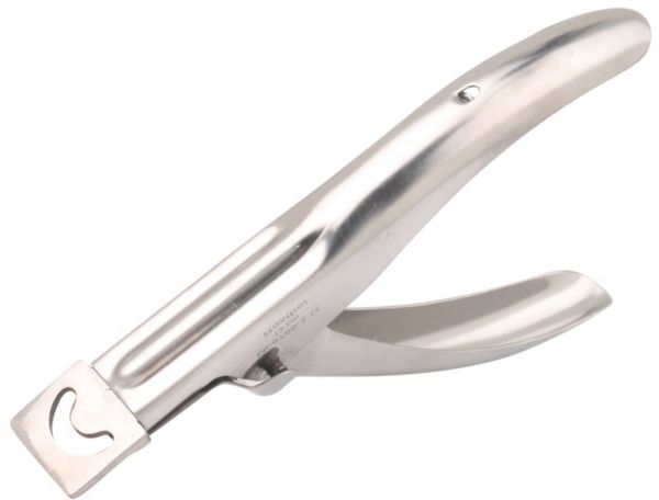 EWANTO Nagelknipser Tip Cutter Schneider für Kunstnägel Gelnägel Maniküre Werkzeug aus Edelstahl Silver TCS-01