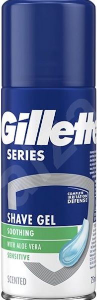 Gillette Series Rasiergel Sensitive empfindliche Haut 75ml Aloe